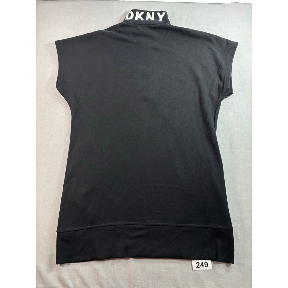DKNY Sport Baltimore Ravens Sleeveless Quarter Zip Sweatshirt Dress Medium - Picture 9 of 9